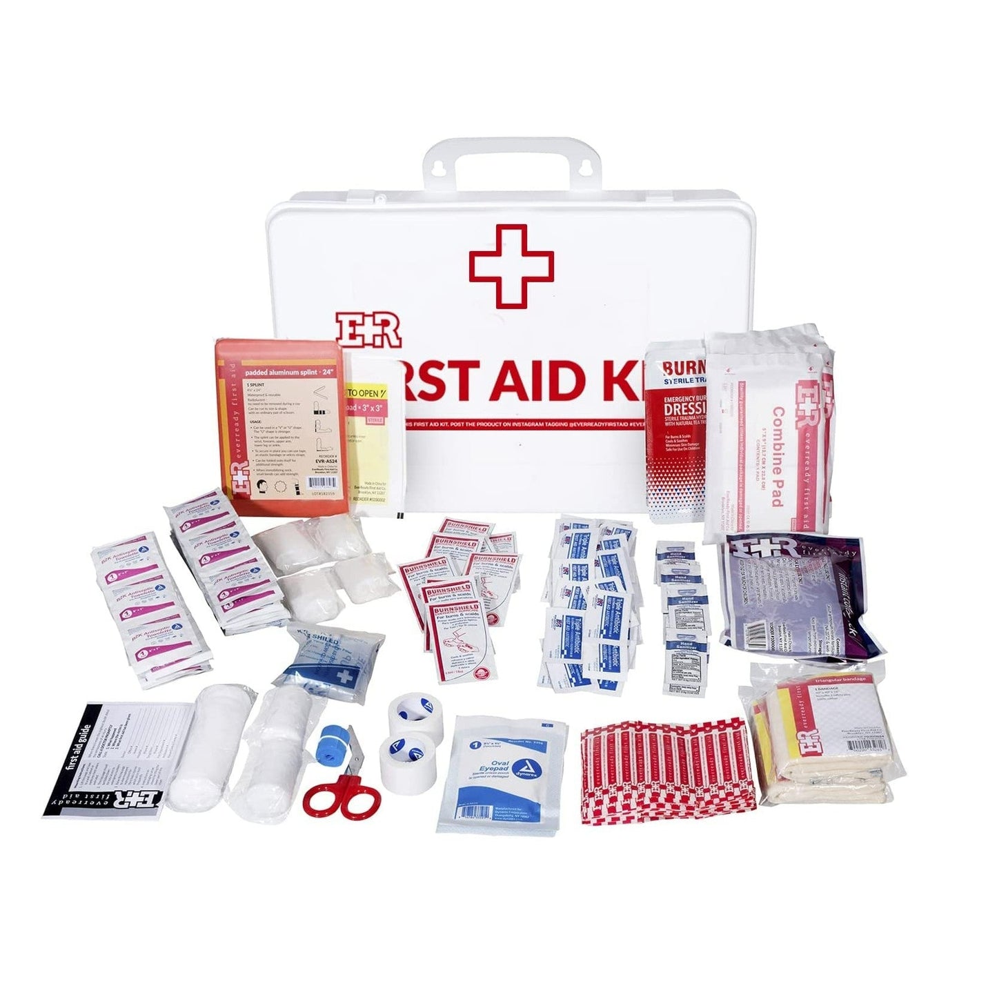 Fully Stocked First Aid Kit - ANSI Class B