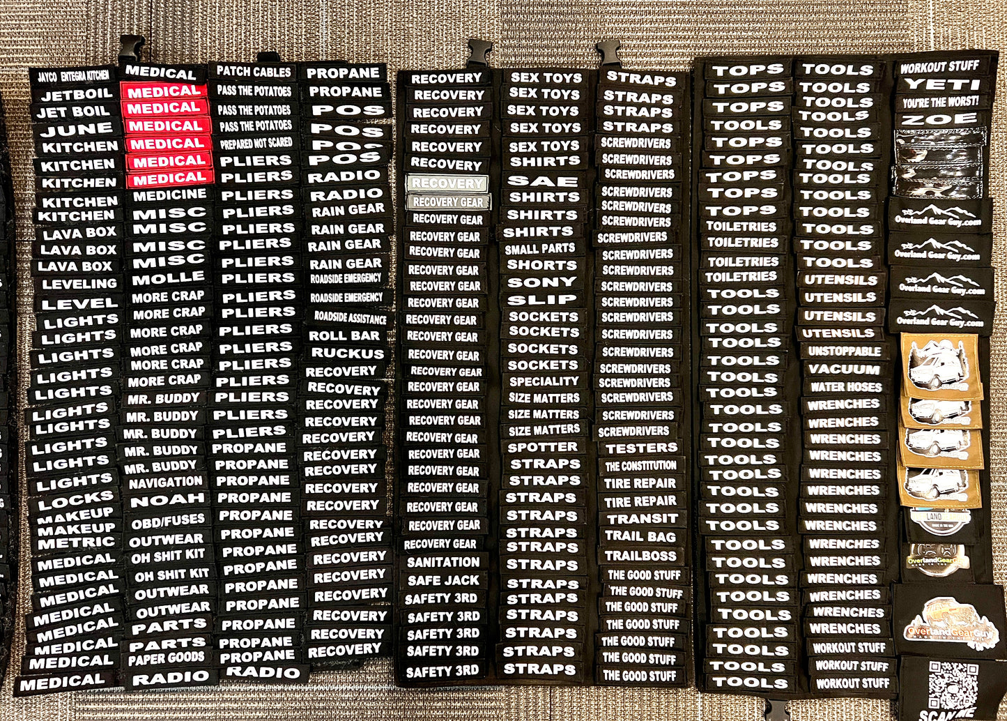 Custom Velcro Name Tags