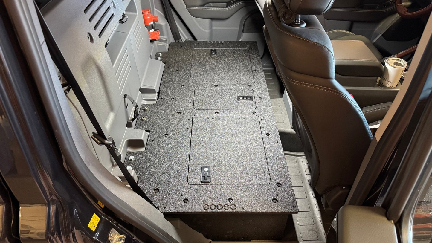 Ineos - Grenadier Quartermaster - 2025-Present - 1st Gen - Explore Series - Second Row Seat Delete Plate System 100%