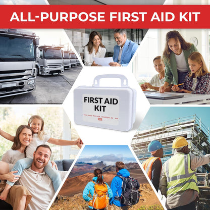10 Person First Aid Kit - OSHA and ANSI Class A Compliant