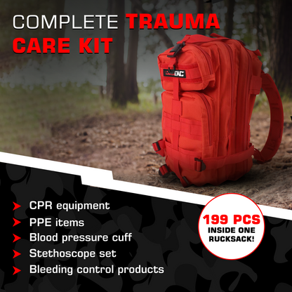 Fully Stocked Rucksack Assault Trauma Tactical IFAK Kit