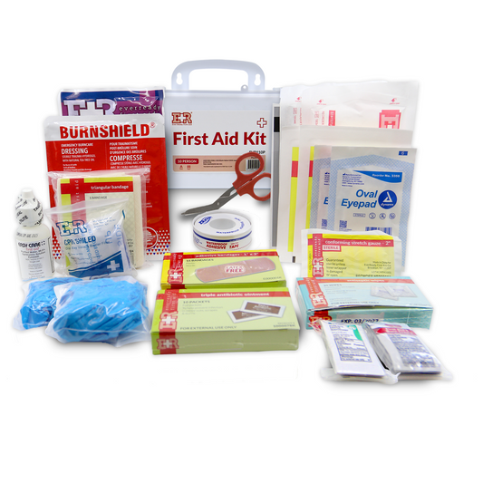 10 Person First Aid Kit –  Type III, ANSI A, OSHA Compliant
