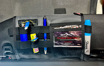 Jeep Gladiator MOLLE Visor Organizer - Tacoma Visor