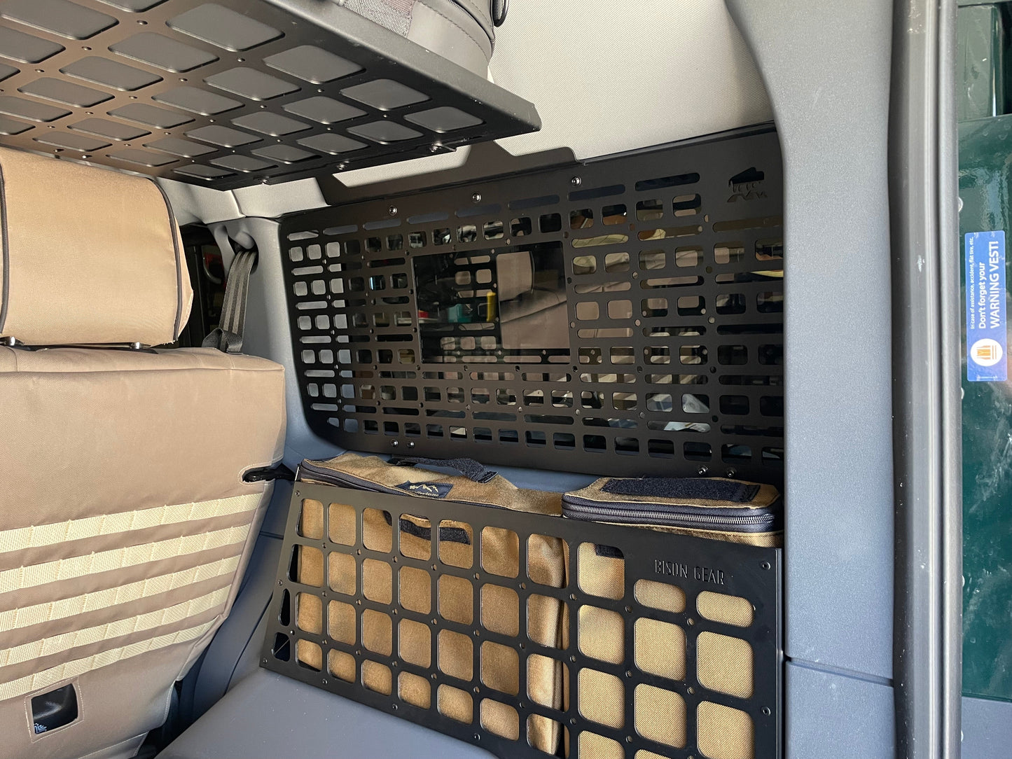 Rear Loadspace Molle Storage Bin Bags - Load Space