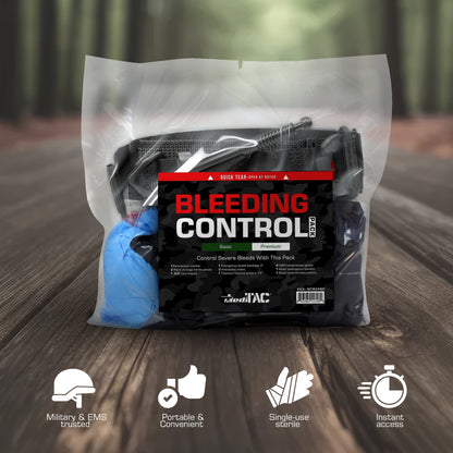 Premium Bleeding Control Pack – Emergency Trauma Kit