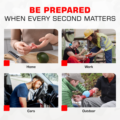 Bleeding Control Zip Pack with QuickClot & CELOX