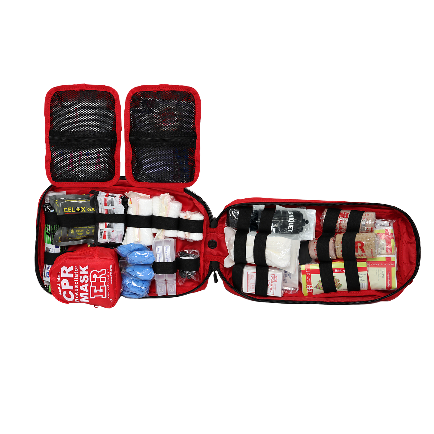 Rip-Away Fully Stocked Tactical Trauma Kit - Chest Seals, Tourniquet, & Bleeding Control