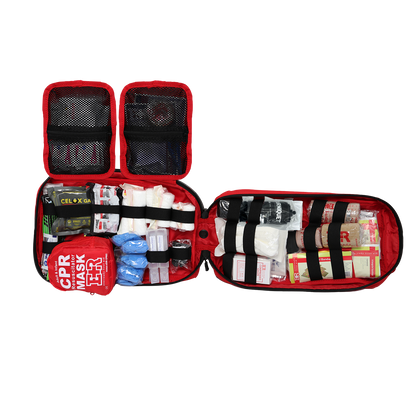 Rip-Away Fully Stocked Tactical Trauma Kit - Chest Seals, Tourniquet, & Bleeding Control