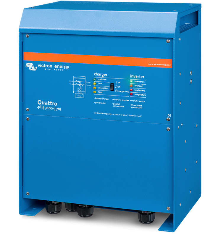 Victron Quattro 48/10000/140-100/100 120V VE.Bus UL [QUA483100102]