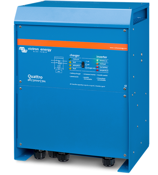 Victron Quattro 48/10000/140-100/100 120V VE.Bus UL [QUA483100102]