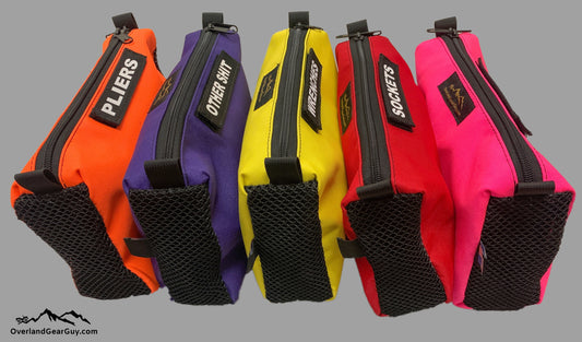 Tool Pouch with mesh ends