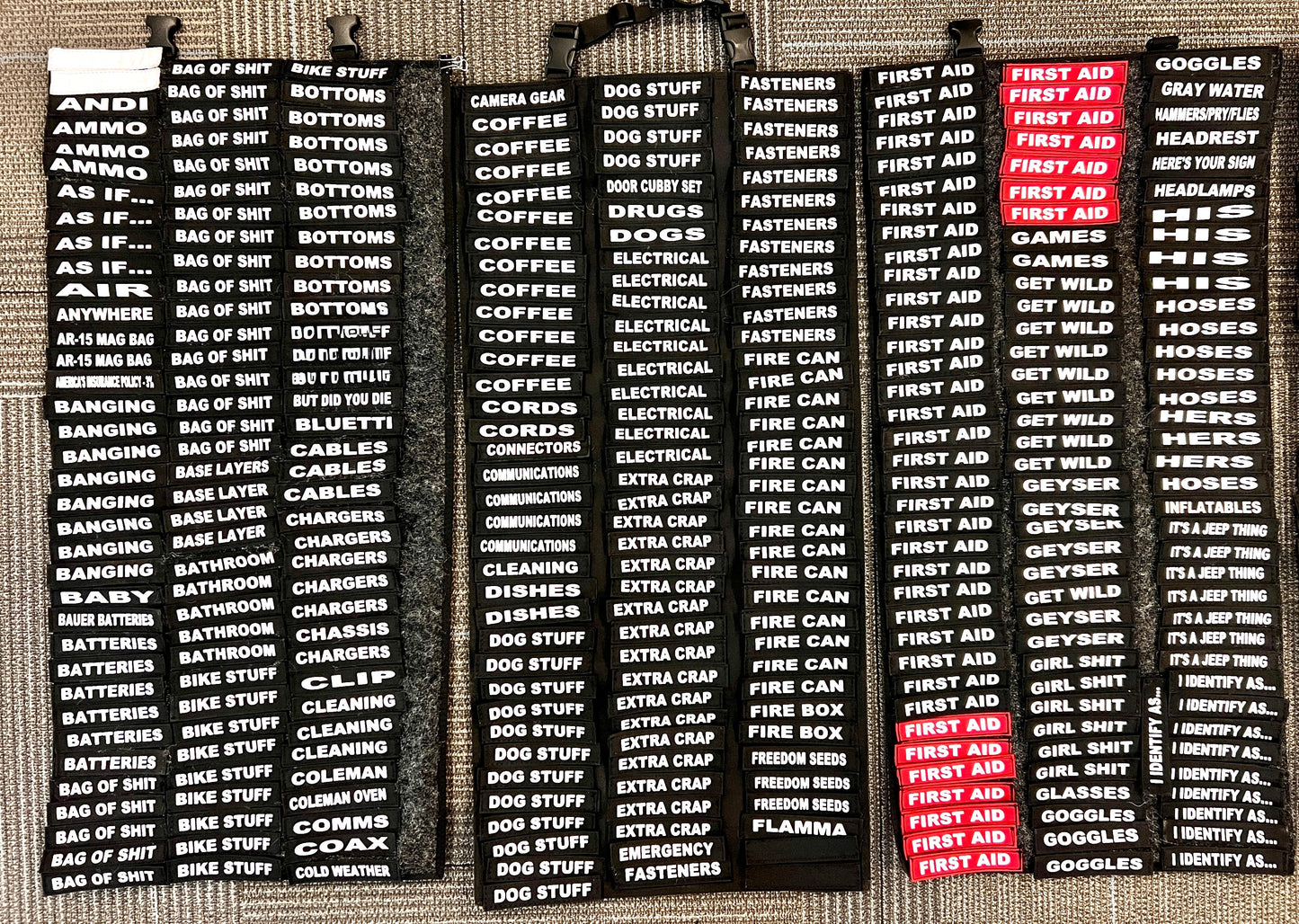 Custom Velcro Name Tags