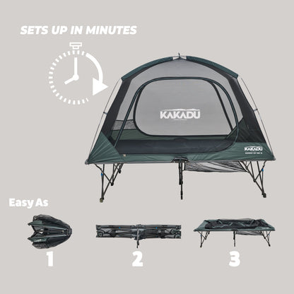 BlockOut® Cot Tent 2P